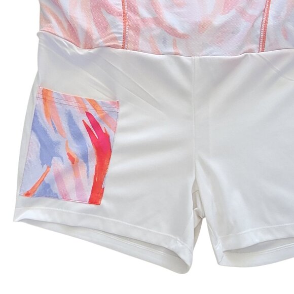 Tribal Sport High Performance Skort Tropical Orchid UPF 50+ Sz Large (12-14) - Picture 8 of 16